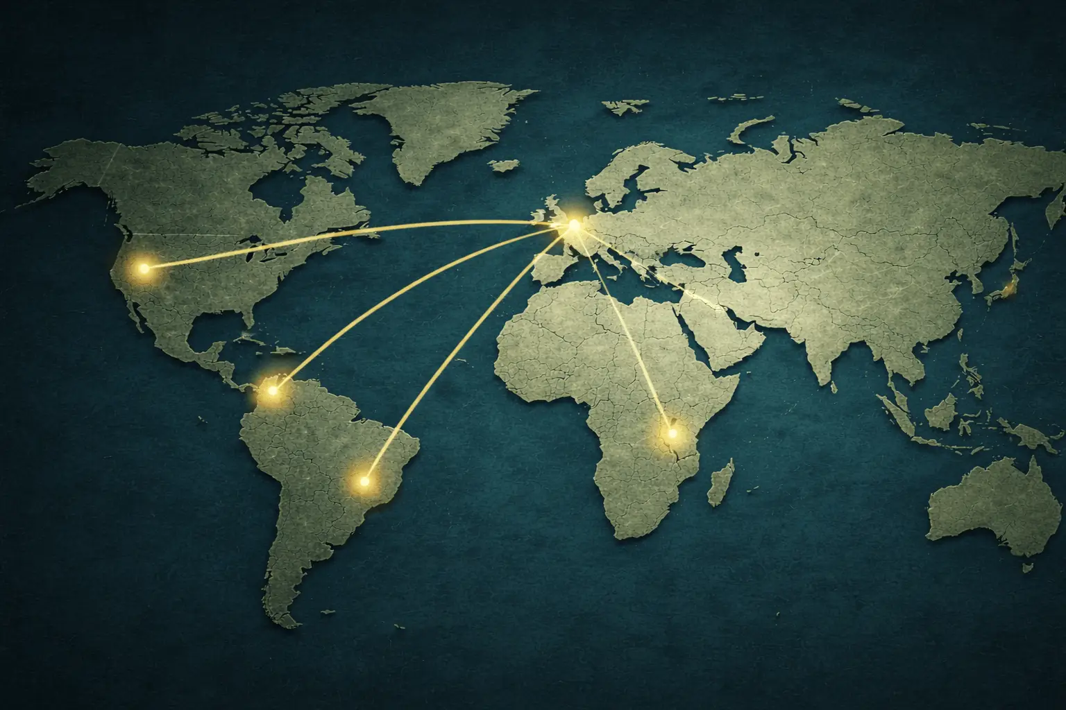 Estudo de caso de estratégia de distribuição global e logística internacional para fabricante de componentes plásticos técnicos